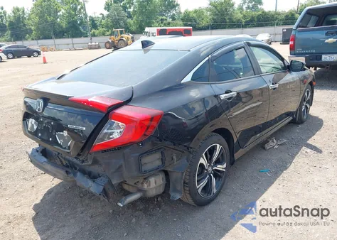 2018 Honda Civic Touring from USA, damaged, VIN JHMFC1F96JX026574